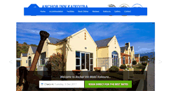 Desktop Screenshot of anchorinn.co.nz