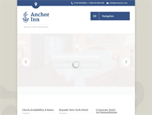 Tablet Screenshot of anchorinn.com